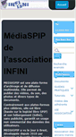 Mobile Screenshot of media.infini.fr