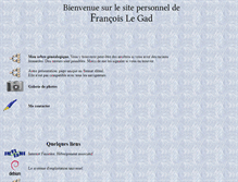Tablet Screenshot of flegad.infini.fr
