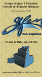 Mobile Screenshot of gfen66.infini.fr